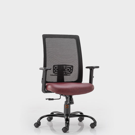 HOF® CILA Medium-Back Ergonomic Chair with Mesh Back