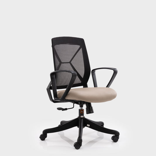 HOF® DUNA Medium-Back Ergonomic  Chair with Mesh Back Design