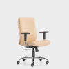 HOF MARCO 1006 Medium Back Executive Chair with Comfortable Leatherite Backrest