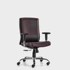 HOF MARCO 1006 Medium Back Executive Chair with Comfortable Leatherite Backrest