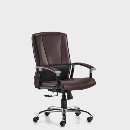 HOF® MARCO 1002 Medium-Back Premium  Chair with luxurious Leatherette Upholstery