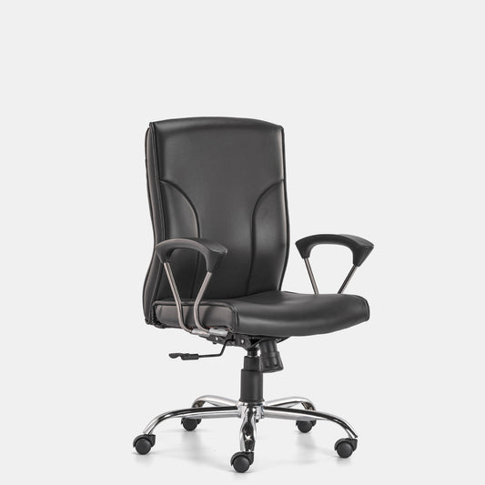 HOF® MARCO 1012 Medium Back Executive Chair with Leatherite Backrest