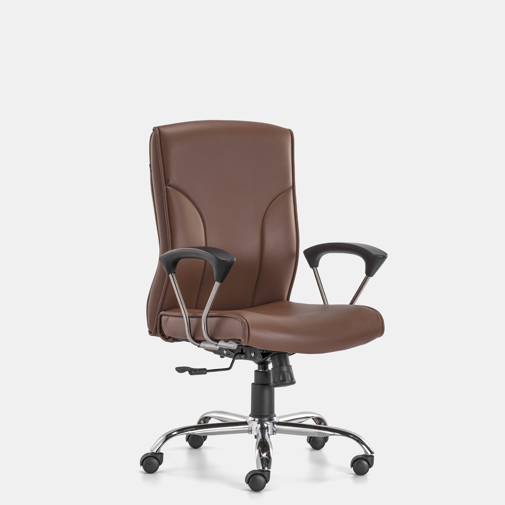 HOF MARCO 1012 Medium Back Executive Chair with Leatherite Backrest