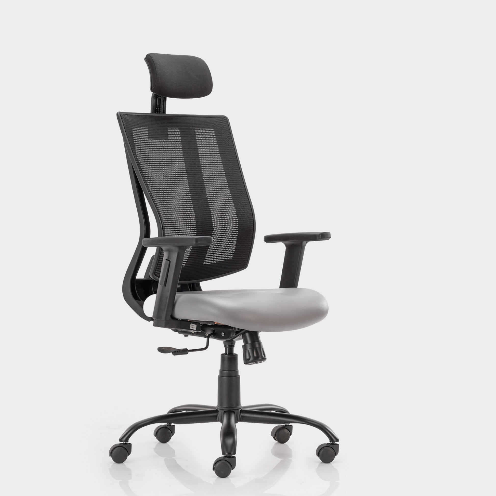 HOF TIGO High Back Office Chair with Ventilated Mesh Backrest Black High Back