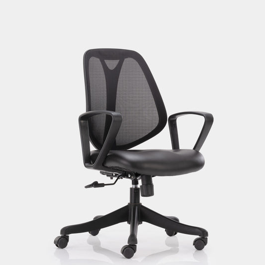 HOF® Tres Medium Back Executive Chair with Mesh Back