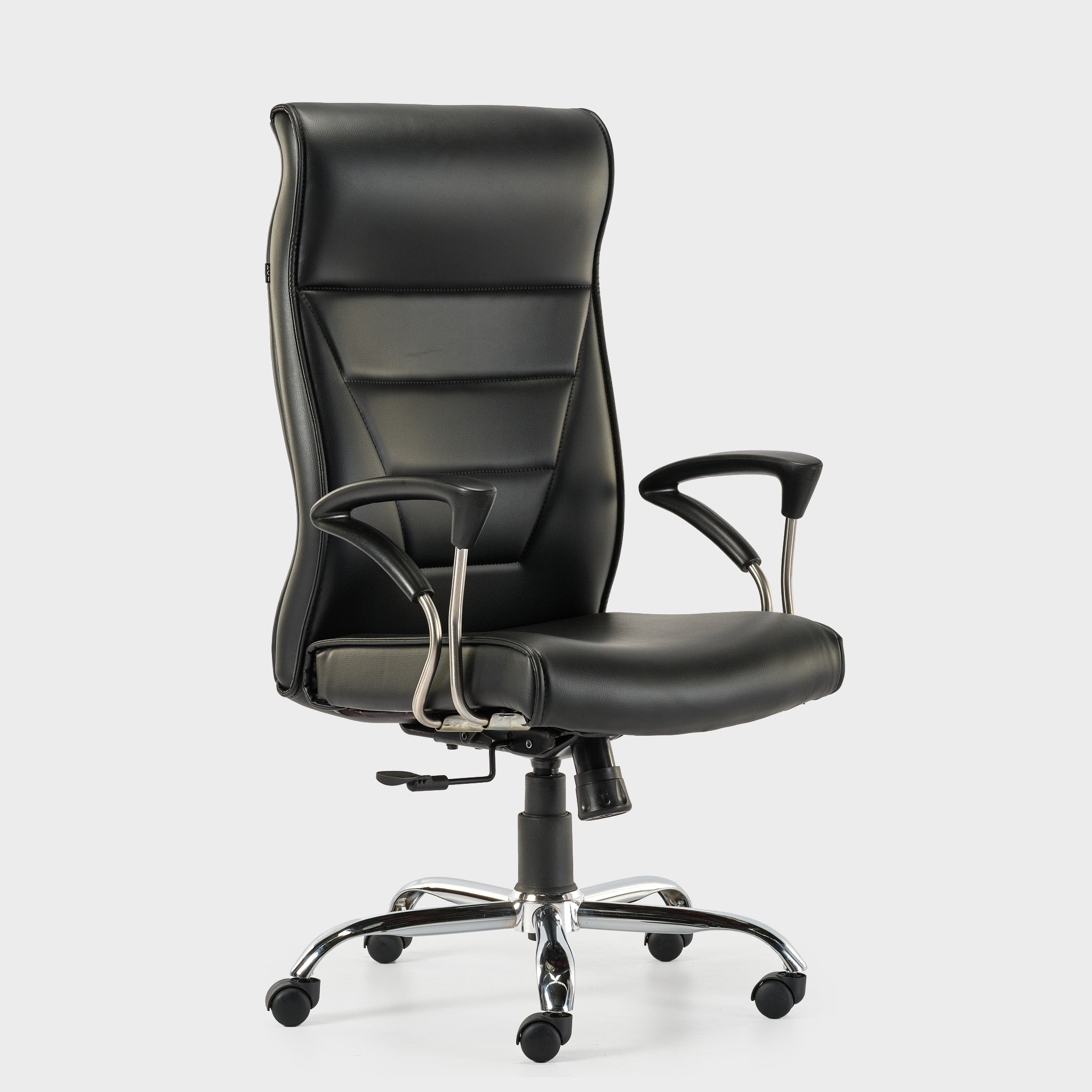 HOF Z101 High-Back Black Leatherette Soft Executive Swivel Office Chair