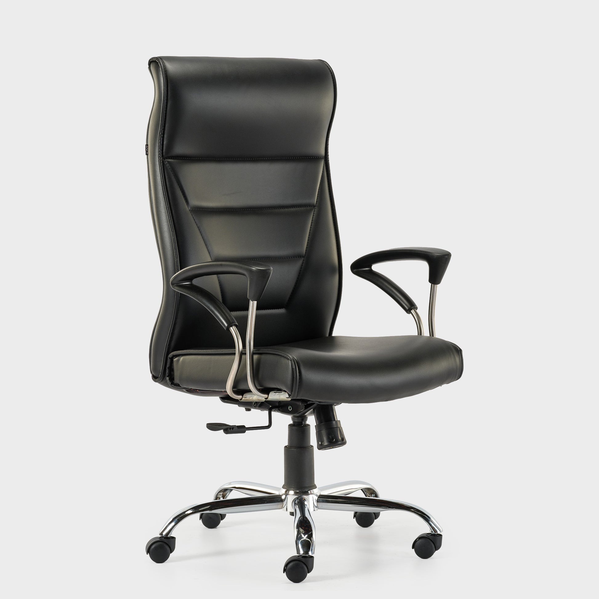 HOF Z101 High-Back Black Leatherette Soft Executive Swivel Office Chair