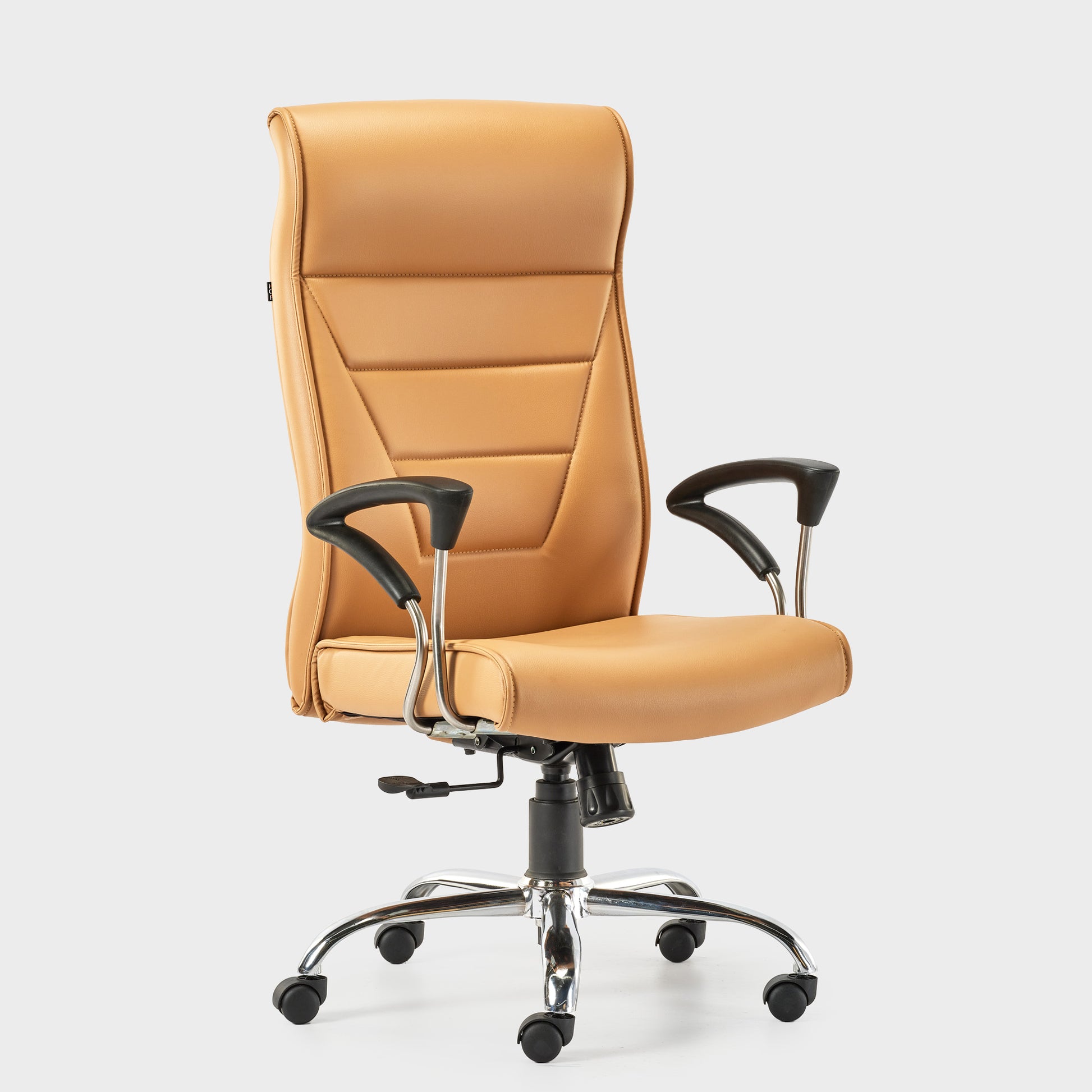 HOF Z101 High-Back Black Leatherette Soft Executive Swivel Office Chair