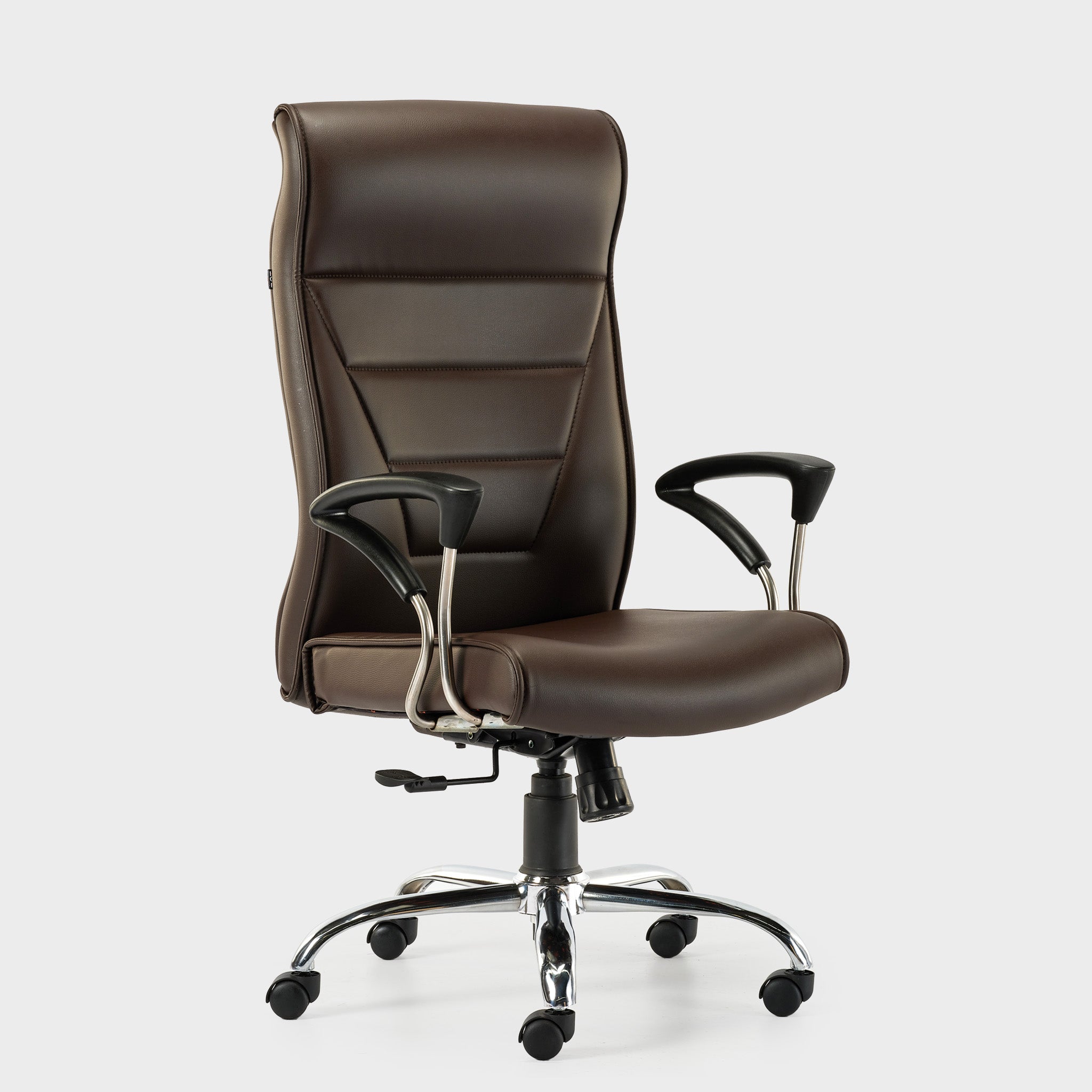 HOF Z101 High-Back Black Leatherette Soft Executive Swivel Office Chair