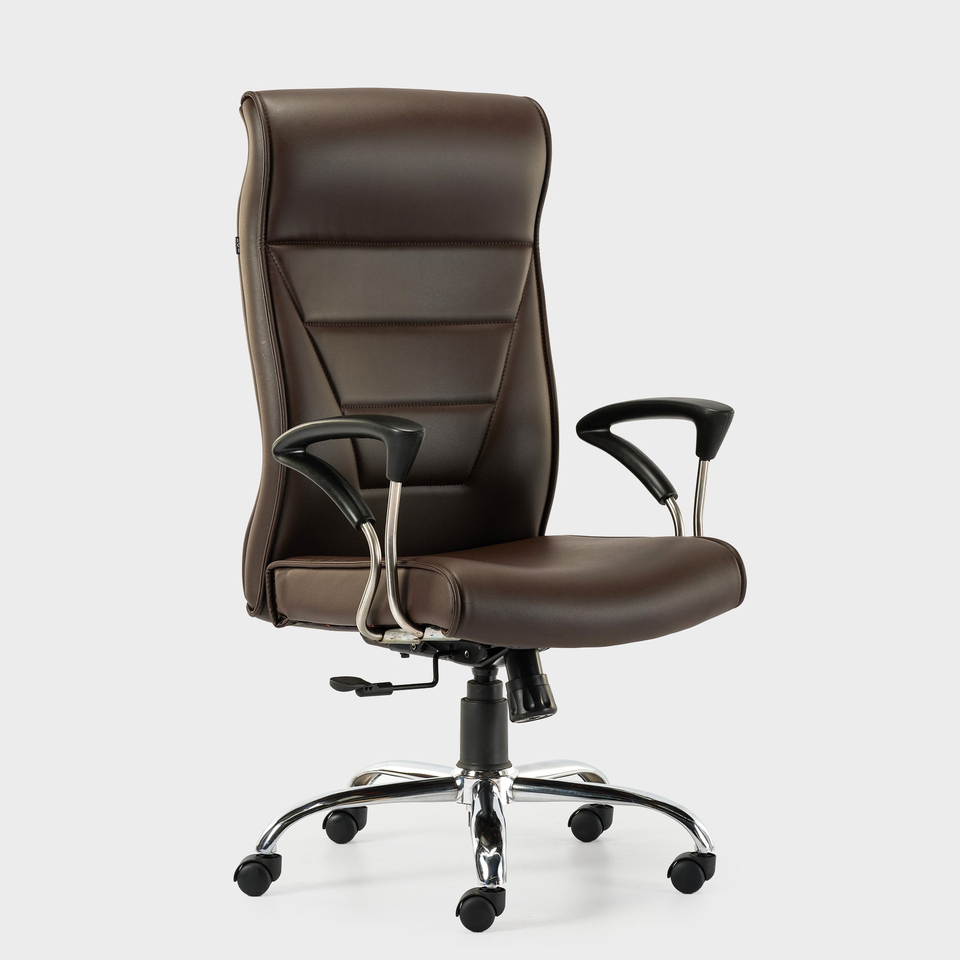 HOF Z101 High-Back Black Leatherette Soft Executive Swivel Office Chair