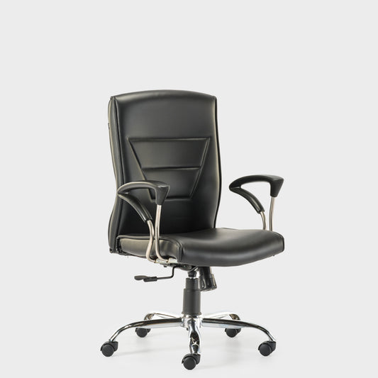 HOF®Z102 Ergonomic Medium Back Leatherette Office Chair