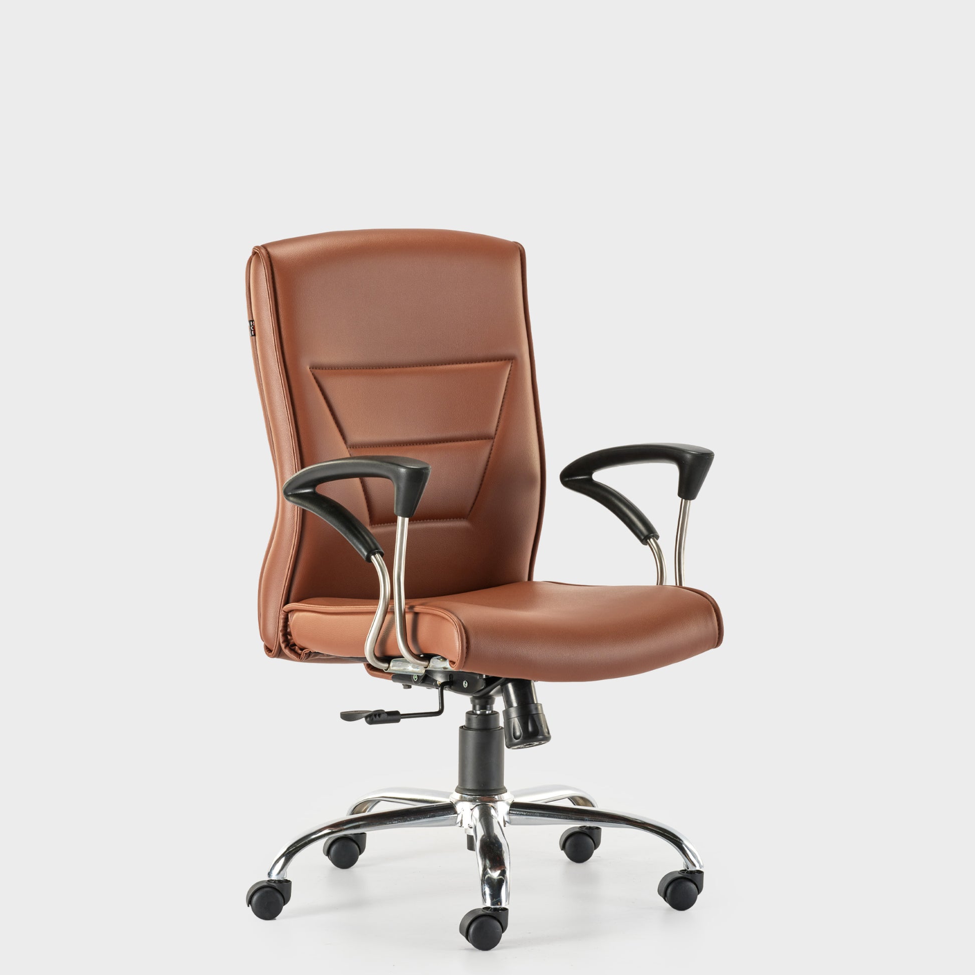 HOFZ102 Ergonomic Medium Back Leatherette Office Chair