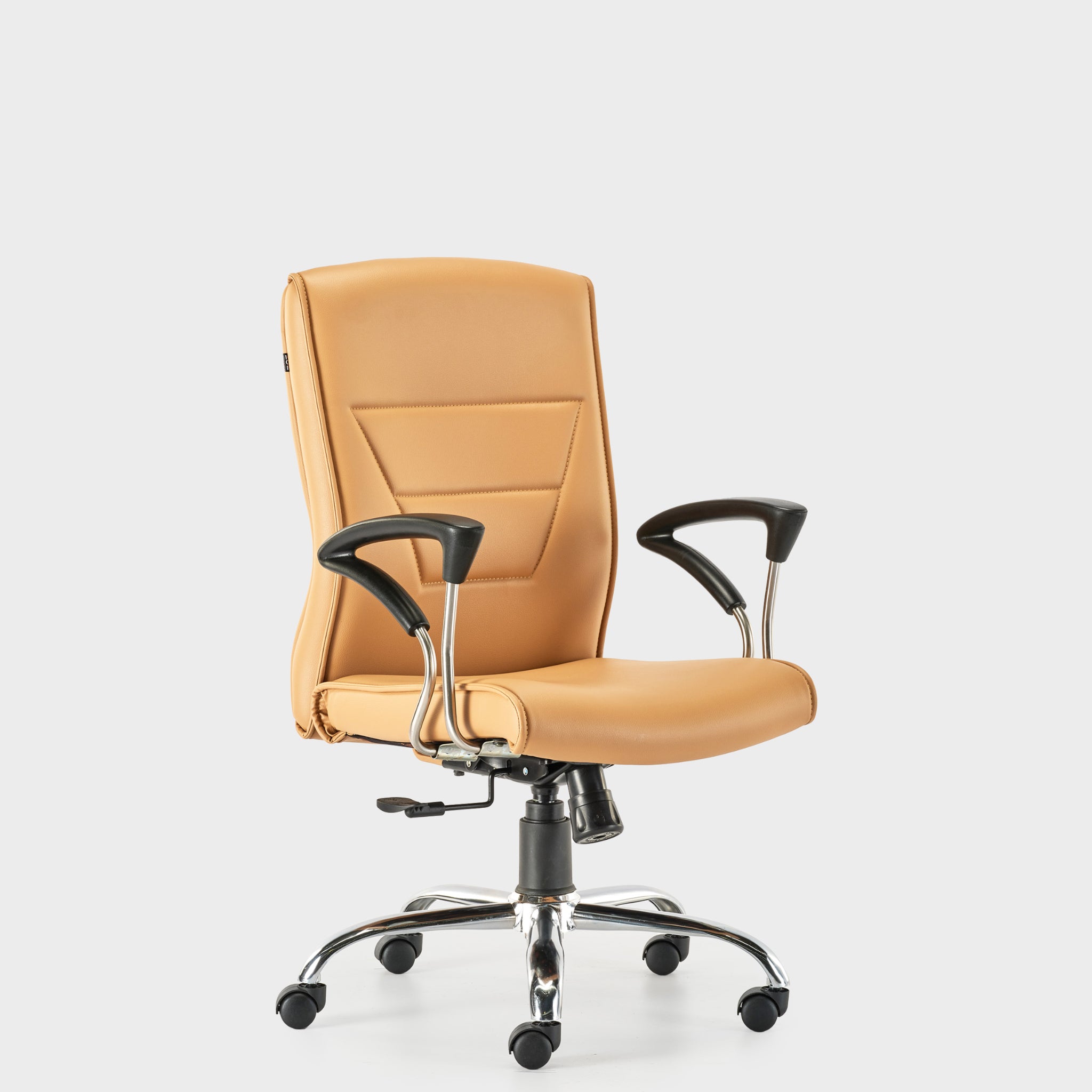 HOFZ102 Ergonomic Medium Back Leatherette Office Chair