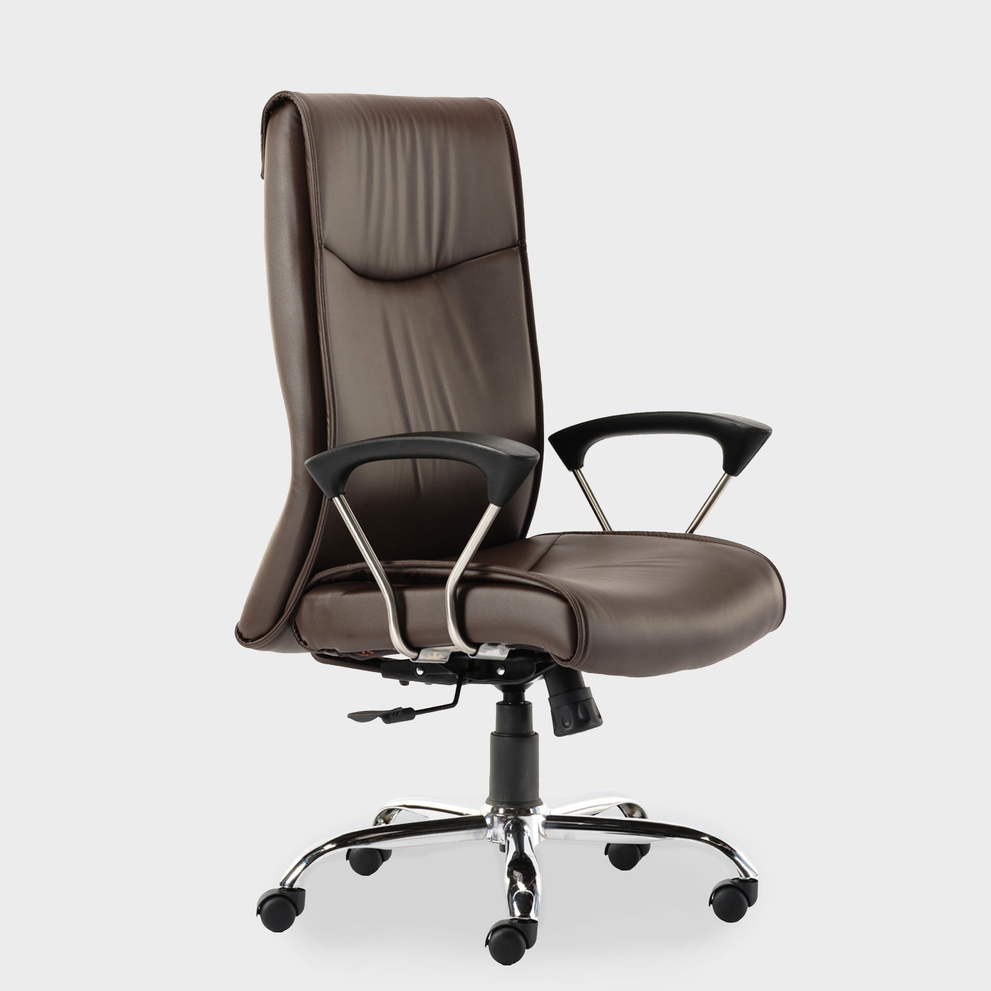 HOFZ401 Ergonomic Leatherette High Back Revolving Home and Office Desk Chair