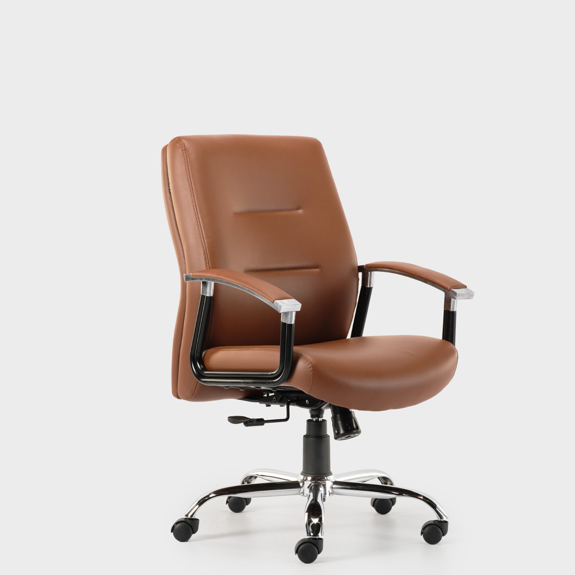 HOF Z408 Ergonomic Professional Leatherette Mid Back Revolving Desk Chair