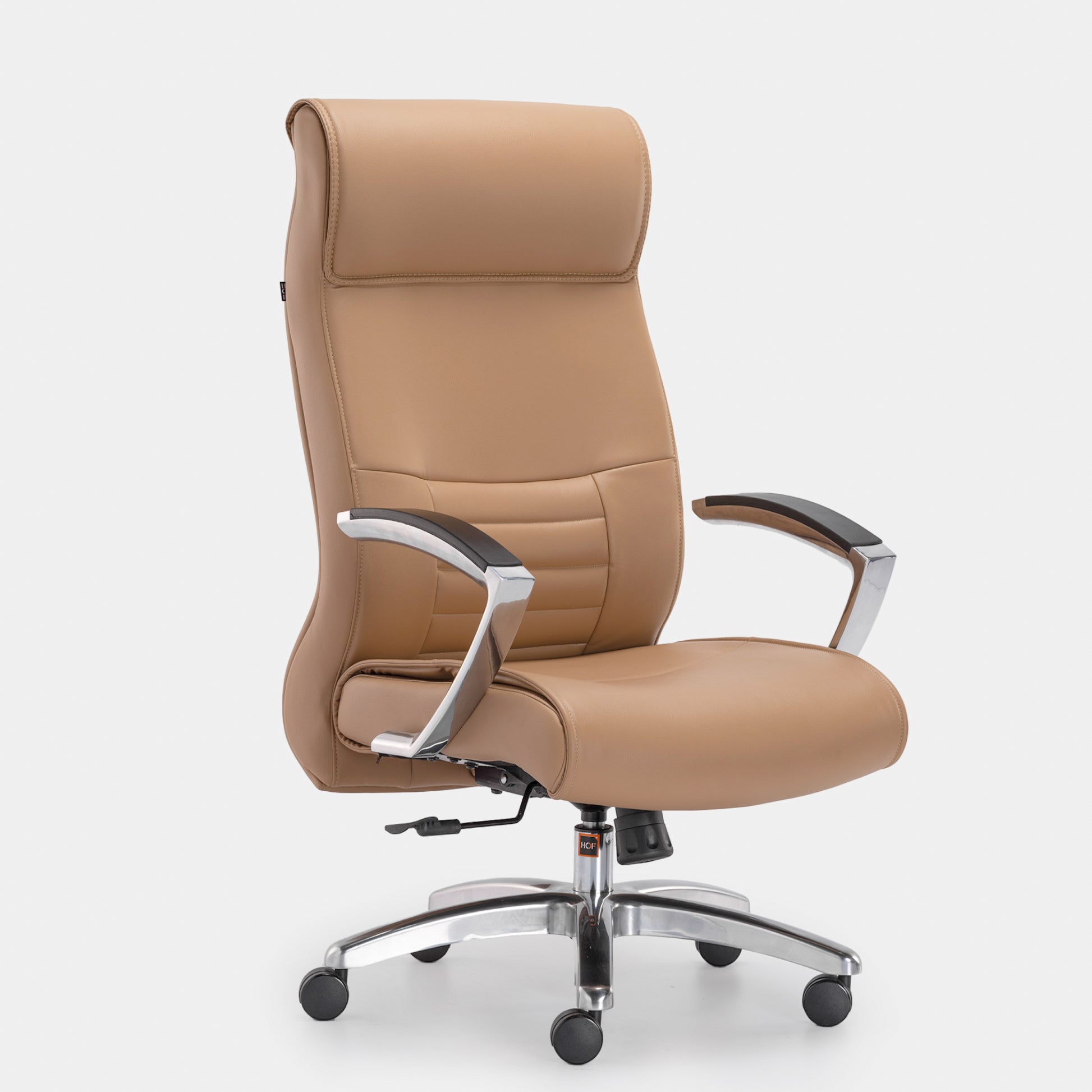 HOF Zeba Premium High Back Executive Chair with Leatherite Backrest
