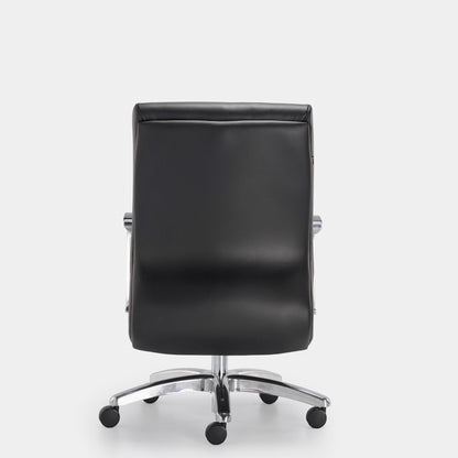 HOF® Zeba Premium Medium Back Executive Chair with Leatherite Backrest