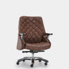 HOF ZELDO Medium-Back Premium Executive  Chair with Stylish Leatherette Back