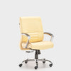 HOF Zeba Elite Medium-Back Executive Chair featuring built in Lumbar Support and Leatherette Upholstery