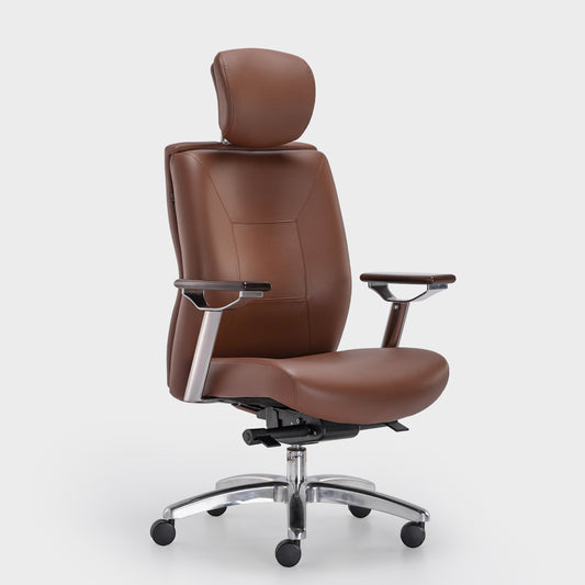 HOF® BOSS High Back Premium Executive Chair with Comfortable Leatherite Back