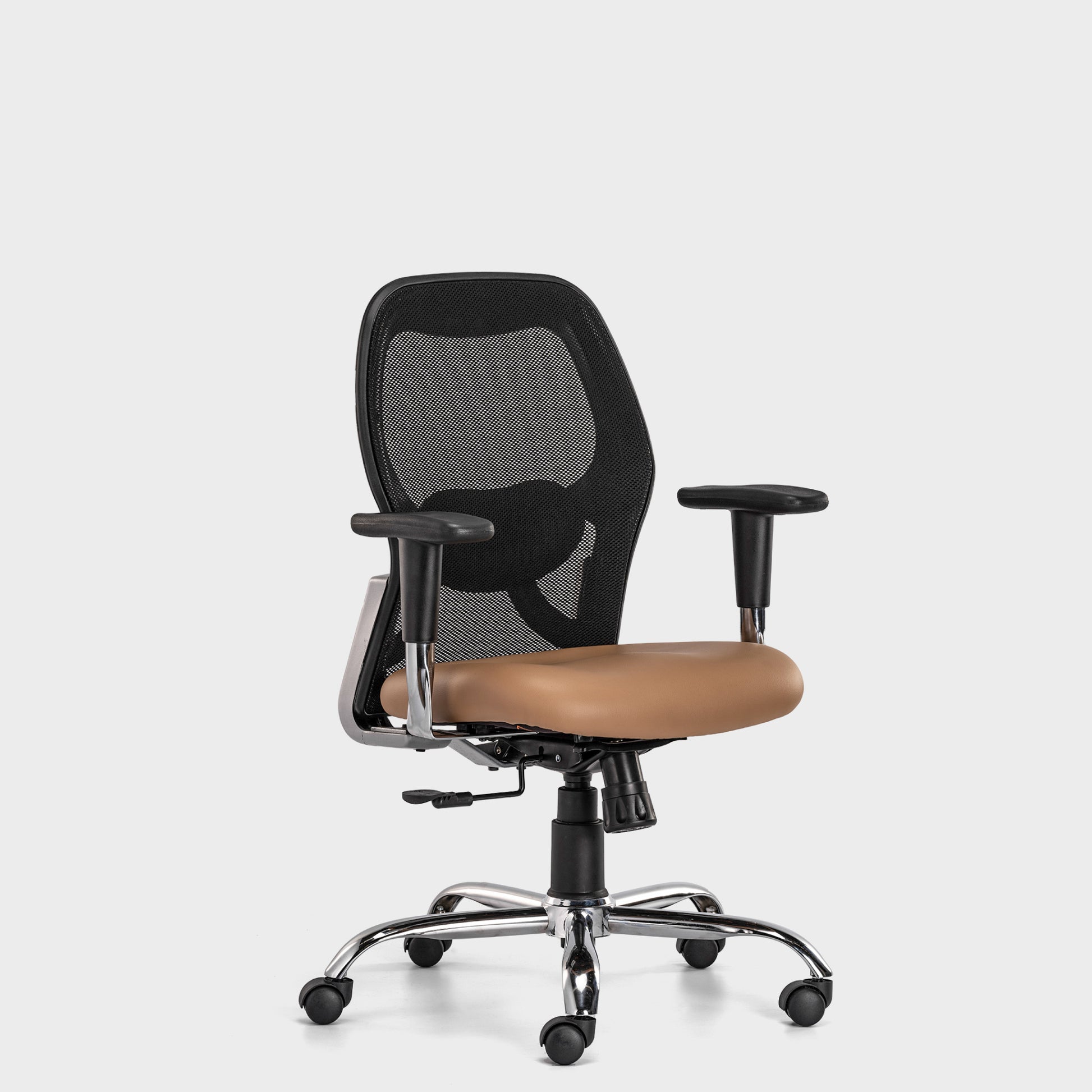 HOF BRI  Medium-Back  Ergonomic Office Chair with Mesh Back