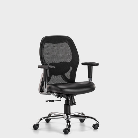 HOF® BRI  Medium-Back  Ergonomic Office Chair with Mesh Back