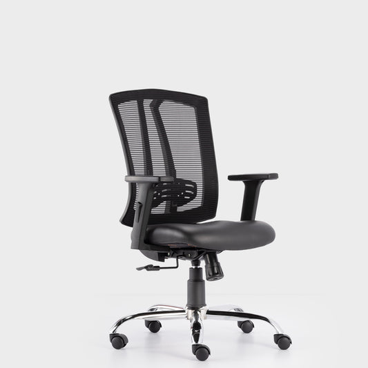 HOF® EIVOR Medium Back Ergonomic Chair with Breathable Mesh Back & Adjustable Arms