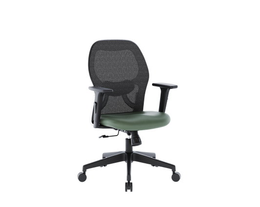 HOF BRI N Medium-Back  Ergonomic Office Chair with Mesh Back