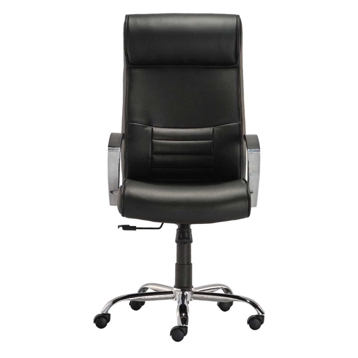 HOF® Zeba Elite High-Back Executive Chair featuring built in Lumbar Support and Leatherette Upholstery.